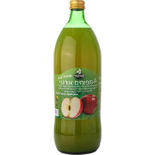 מיץ תפוחים אורגני 100%- נטורפוד