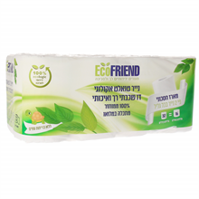 נייר טואלט אקולוגי דו שכבתי EcoFriend